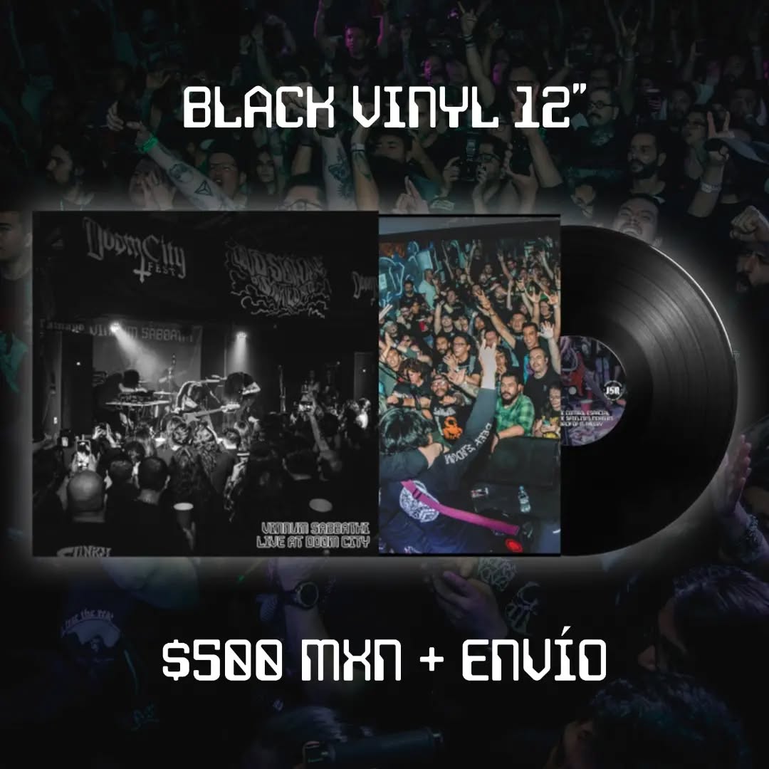 Live at Doom City Fest edición en vinilo negro