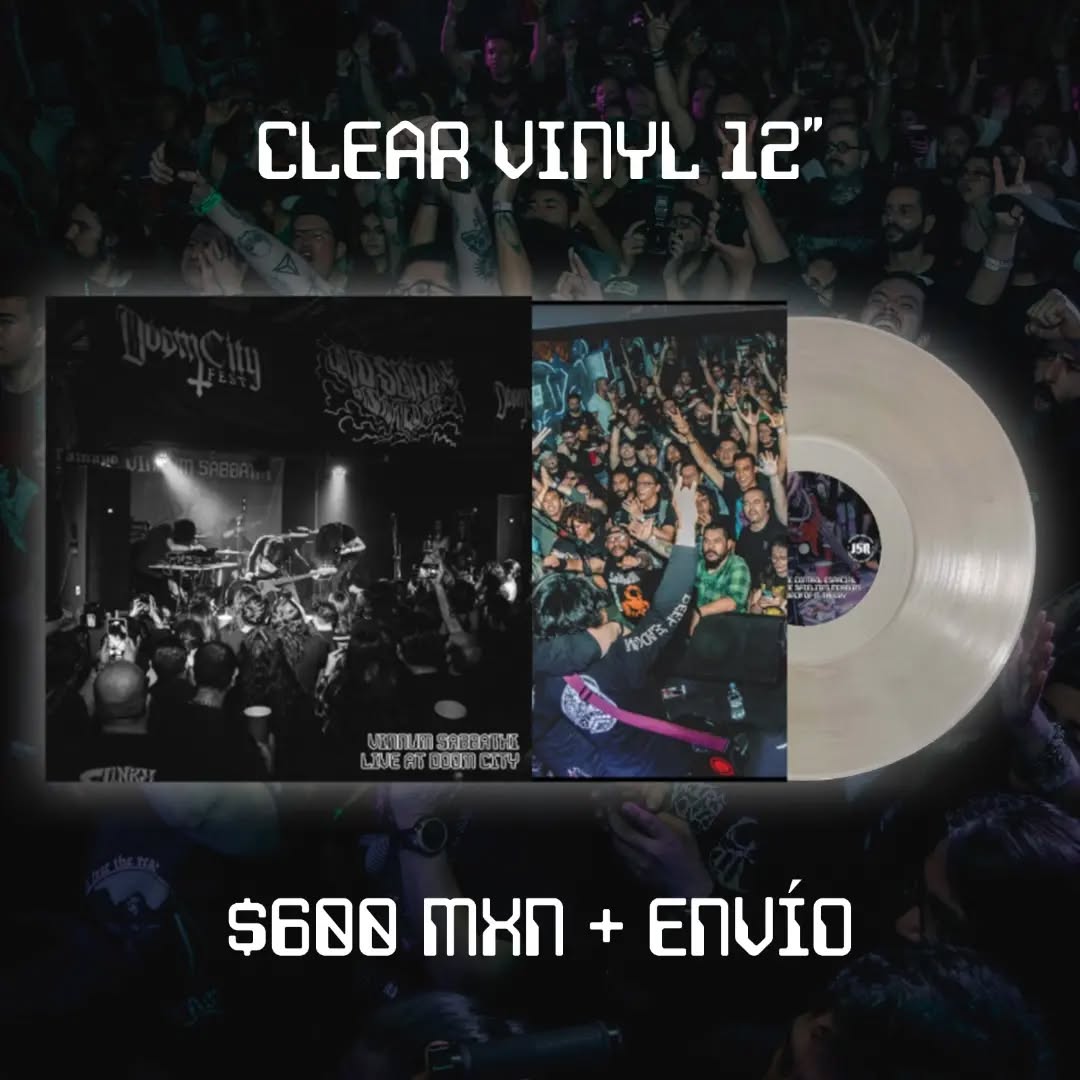 Live at Doom City Fest edición en vinilo transparente